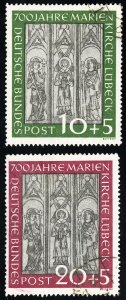 Germany Stamps # B316-7 Used VF Scott Value $120.00