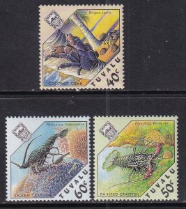 Tuvalu 451-453 Lobsters MNH VF