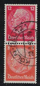 Germany Reich Scott # 422, 420, used, se-tenant, S199