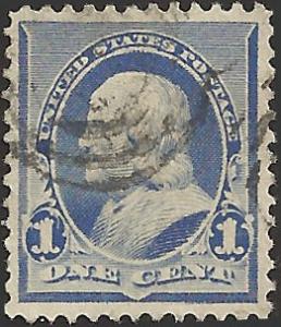 # 219 DULL BLUE USED BEN FRANKLIN SCV-0.75