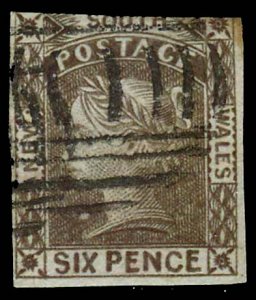 NEW SOUTH WALES 18b  Used (ID # 75648)