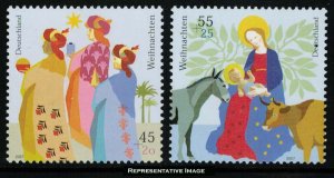 Germany Scott B990-B991 Mint never hinged.