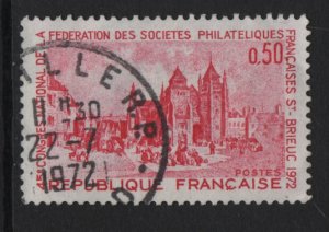 France  #1344  used  1972  cathedral