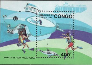 Congo Republic #1026 MNH Souvenir Sheet