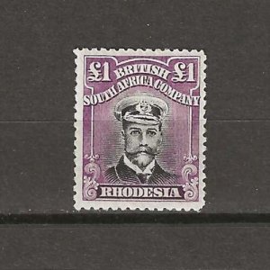 RHODESIA 1922/24 SG 311a MINT