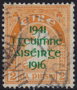 Ireland - 1941 - Scott #118 - used - Overprint