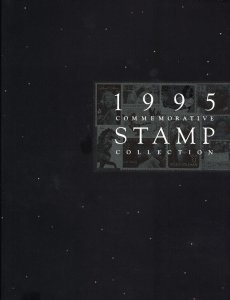 US 1995 Commemorative Stamp Yearbook with MNH XF Stamps Mounted
