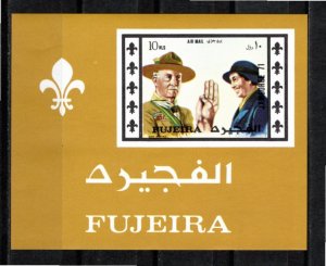 Fujeira 1971 MNH Mi Bl 62 IMPERFORATE