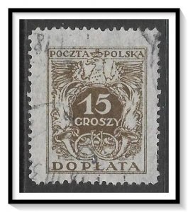 Poland #J73 Postage Due Used