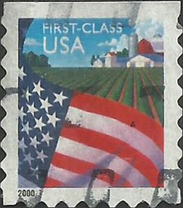 # 3450 USED FLAG OVER FARM
