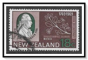 New Zealand #433 Captain Cook Bicentennial Used