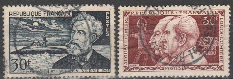 France #770-1 F-VF Used CV $8.50 (S2873)