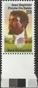 # 2249 MINT NEVER HINGED JEAN BAPTISTEPOINTE DU SABLE