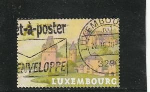 Luxembourg  Scott#  1286b  Used  (2010 Eisch Valley Castles)