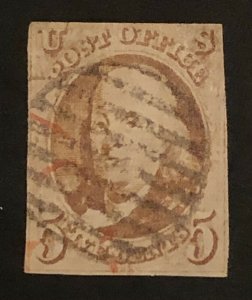 TangStamps: US #1 Franklin Used Tiny Tear 