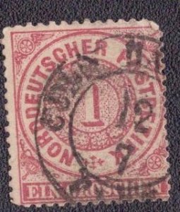 North German Confederation - 16 1869 Used