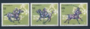 [28365] Somalia 2001 Animals Horses Polo MNH