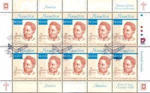 Namibia - 1999 Johanna Gertze Sheet Used SG 851