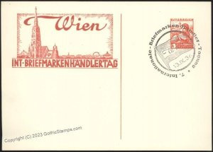 Austria 1936 Republic Stamp Dealer Day Cover USED G110752