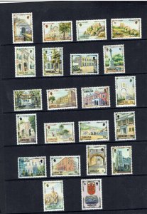 Gibraltar: 1993, Architectural Heritage, Definitive Set, MNH