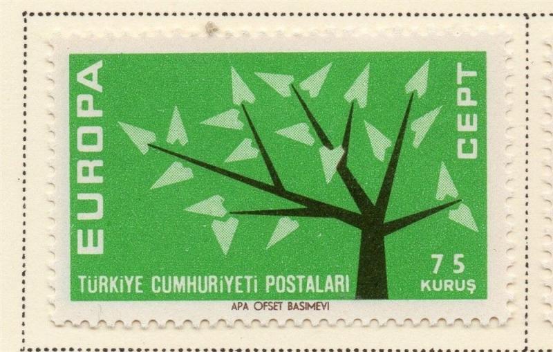 Turkey 1962 Early Issue Fine Mint Hinged 75k. 093928