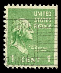 USA 804 Used Booklet Stamp