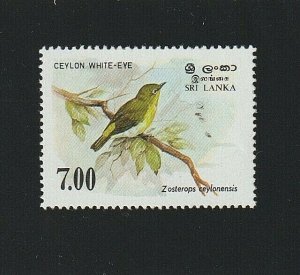 EDSROOM-7388 Sri Lanka 877 MNH 1988 Complete Birds  