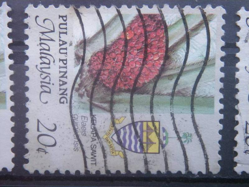 PENANG, 1986, used 20c, Agriculture Scott 93