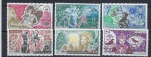 Monaco 1236-41 MNH 1980 Fairy Tales (ak2631)