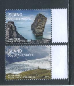 Iceland 1330-31  MNH