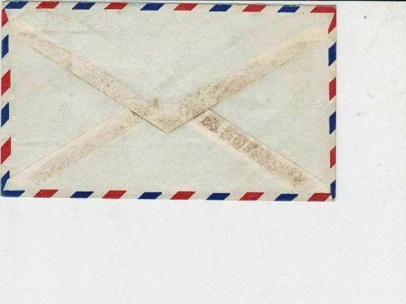 republique du dahomey 1972 farmer & flag bearer airmail stamps cover ref 20218 