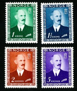 Norway Stamps # 275-8 VF OG LH Set of 4 Scott Value $120.50