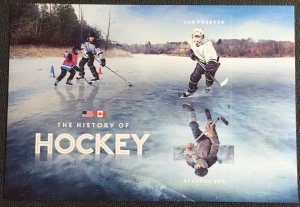 US #5253c MNH Souvenir Sheet of 2 (.49) History of Ice Hockey SCV $2.00