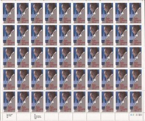 US Stamp - 1986 Duke Ellington - 50 Stamp Sheet - Scott #2211