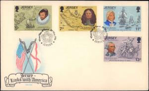 Jersey, Worldwide First Day Cover, Americana