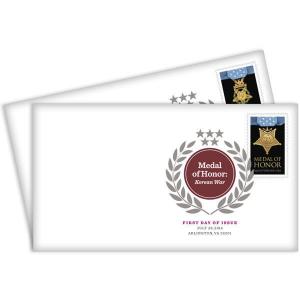 US 4822a-4823a Medal of Honor Korean War (set of 2) DCP FDC 2014