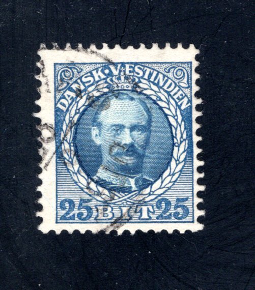 Danish West Indies #47,  F,  Used,   CV $2.50 ....1630045