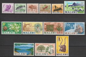 MALAWI 1964 SG 215/27 MNH Cat £24