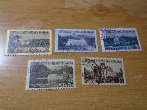 Romania  #   987-91   used