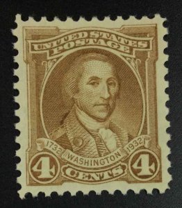 US STAMPS #709 MINT OG NH XF LOT #99344