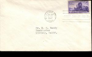 USA SC#950 FDC Salt Lake Pioneers, cv $3.00