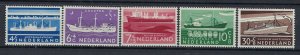 Netherlands B306-10 MNH 1957 Ships