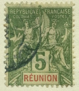 AlexStamps REUNION #38 FVF Used 