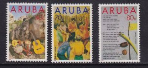 Aruba  #92-94  MNH  1993  folklore