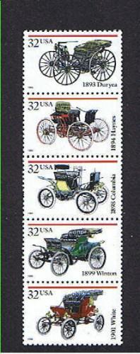USA SC# 3019-23 MNH strip of 5