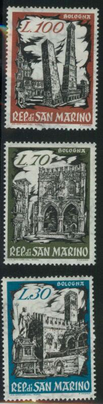 San Marino 491-493 Mint VF NH