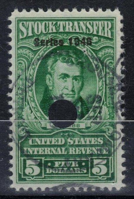 USA - Revenues - Stock Transfer - Scott RD275 w/ Punch Cancel