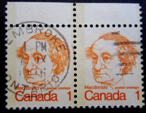 Canada #586 CDS Cancel Pembroke, ON {ebhs142}