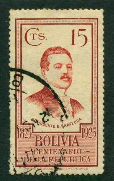 Bolivia 1925 #154 U SCV(2018)=$0.50