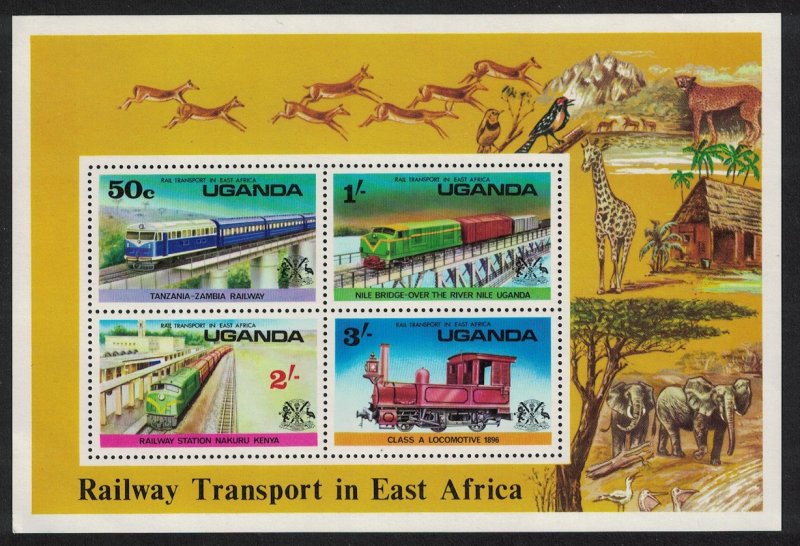 Uganda Railway Transport MS SG#MS177